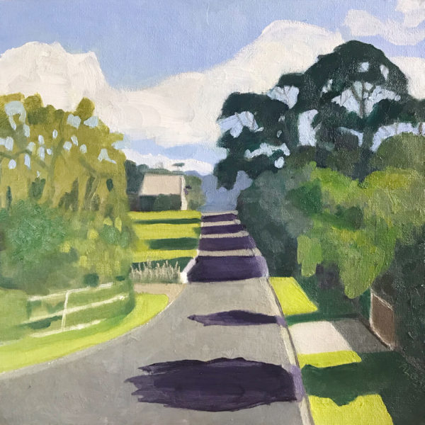 The Dip, Stanford - Oil on canvas - 30x30cm