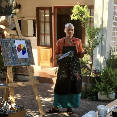 Painting Classes to continue, Egret & the Owl, Stanford