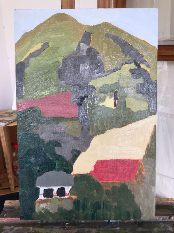 Getting-into-details Adding detail and working out the smaller shapes