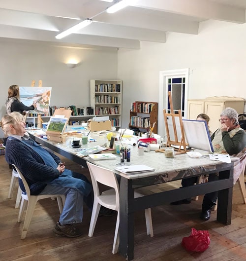 Painting classes in Stanford