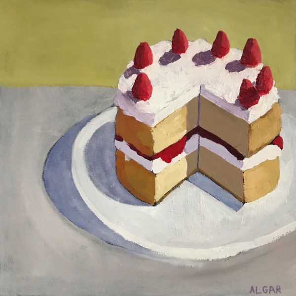 Victoria Sponge oil on canvas Tracy Algar