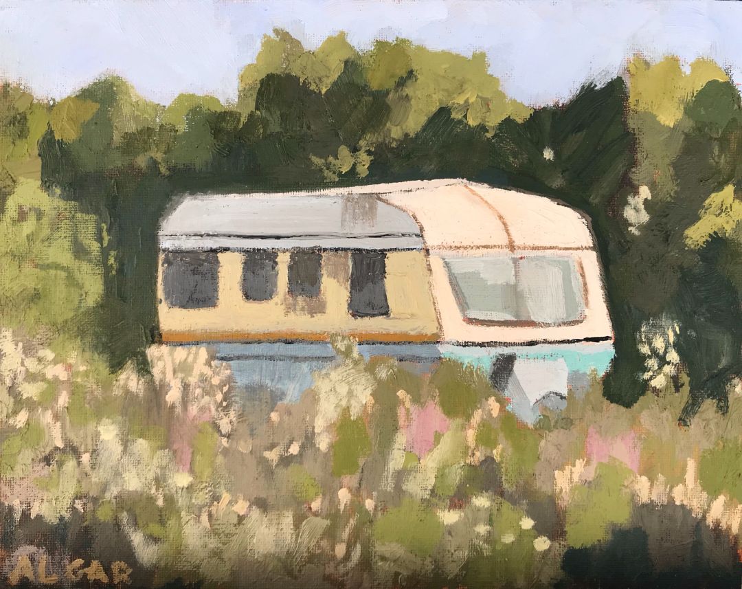 The Caravan at Foxglove Farm